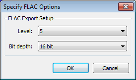 FLAC Options