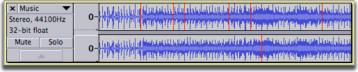 Clipped positive and negative samples marked in red