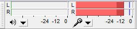 Meter Toolbar with monitoring enabled