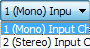 Input Channels expanded